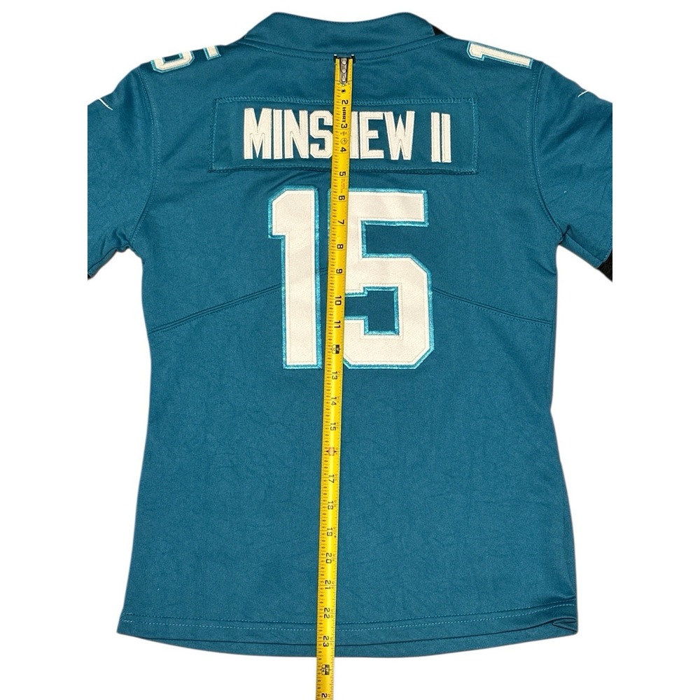 Nike Jacksonville Jaguars Gardner Minshew ll #15 NFL On Field Jersey YOUTH S - Picture 6 of 10